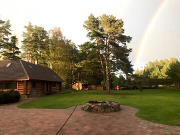 Фото номера Шале с одной спальней Шале Excellent log house with a sauna in Lahemaa! г. Hara 51