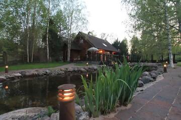 Фото номера Шале с одной спальней Шале Excellent log house with a sauna in Lahemaa! г. Hara 52