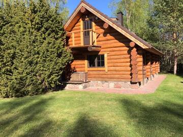 Фотографии Шале Excellent log house with a sauna in Lahemaa! г. Hara (Эстония) №1 Фото Шале Excellent log house with a sauna in Lahemaa! г. Hara 1
