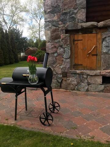 Фото номера Шале с одной спальней Шале Excellent log house with a sauna in Lahemaa! г. Hara 19