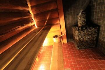 Фото номера Шале с одной спальней Шале Excellent log house with a sauna in Lahemaa! г. Hara 31